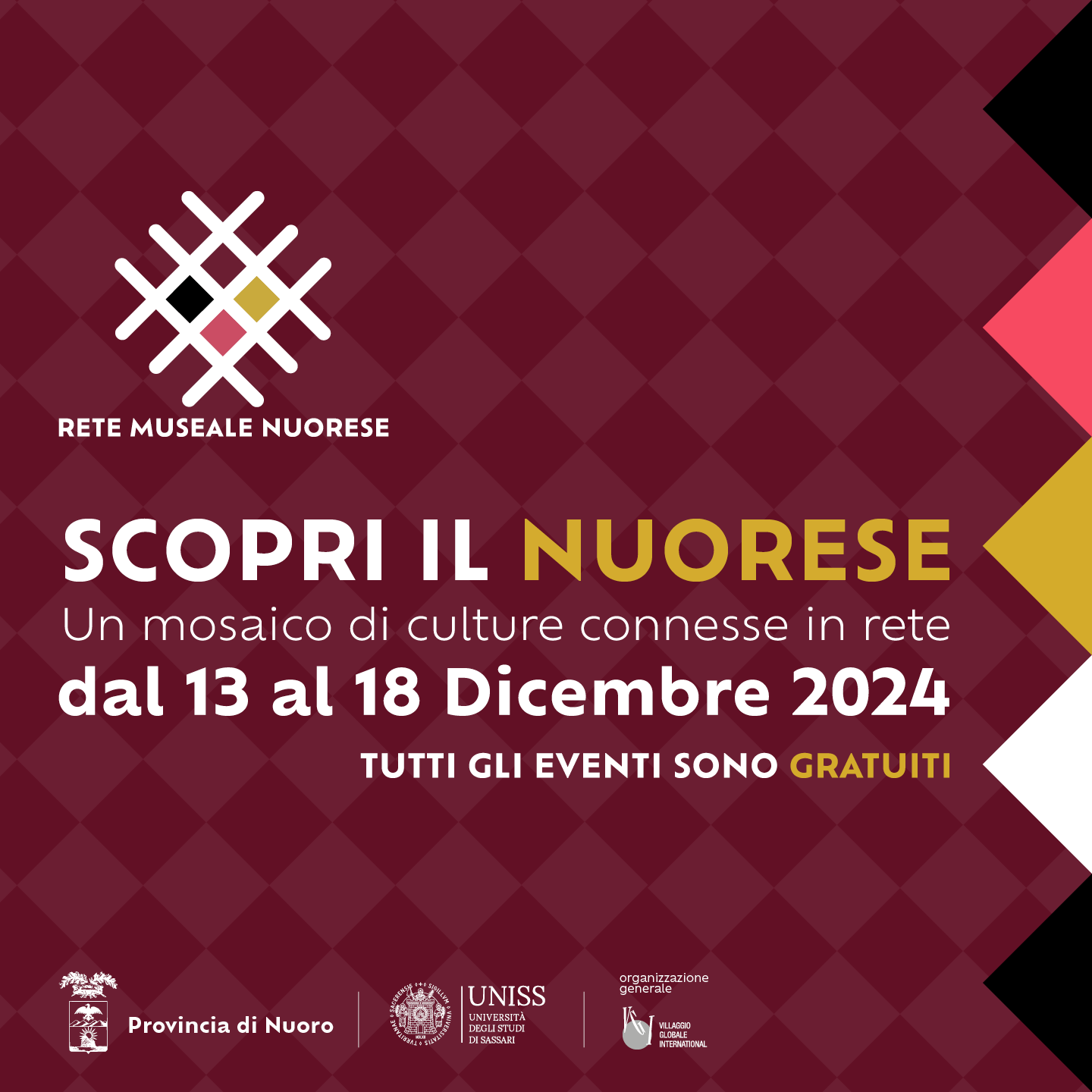 SCOPRI IL NUORESE 13-18 Dicembre 2024